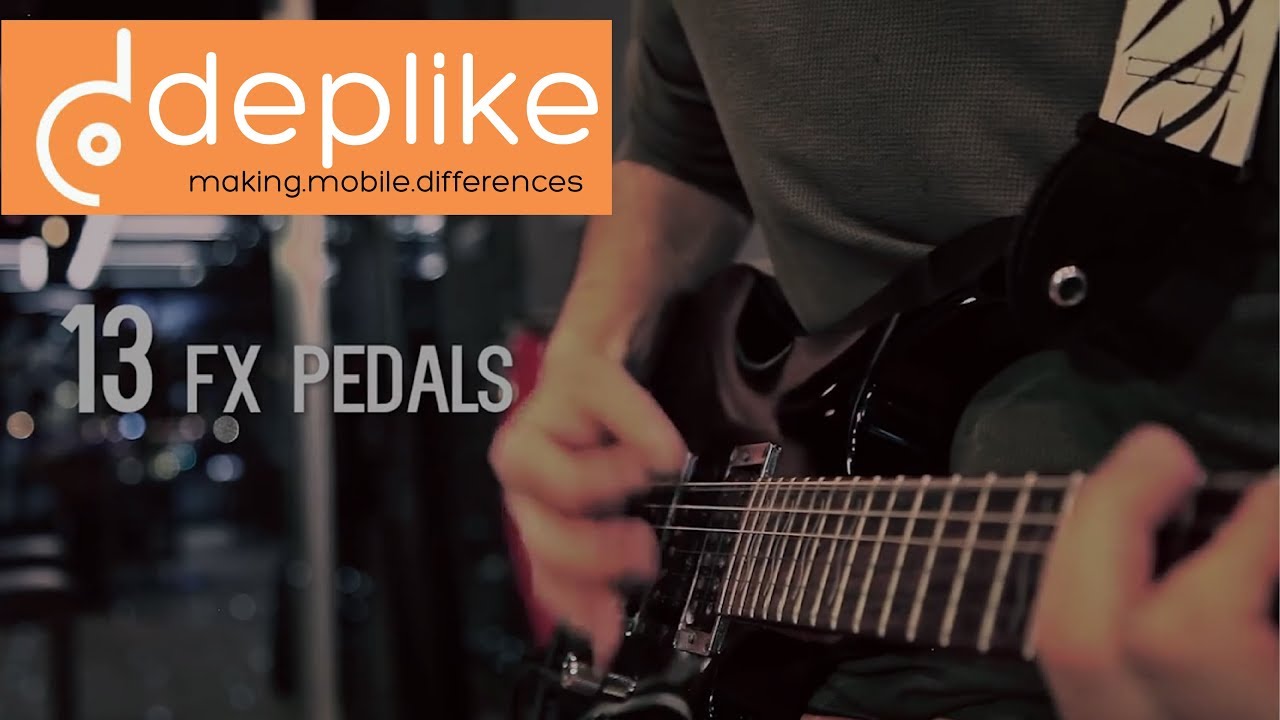 Deplike - Distortion Pedal App on your Smart Phone | 9Stations