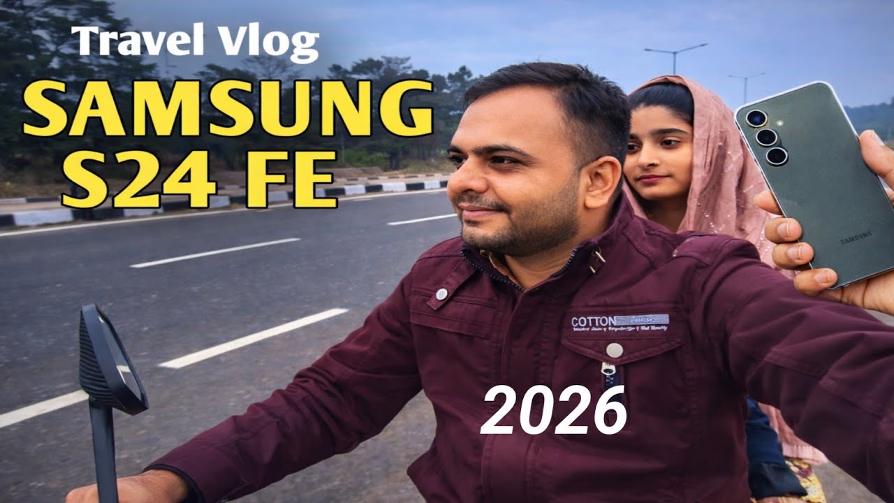 Vlogging test with Samsung S24 FE | Camera Test |