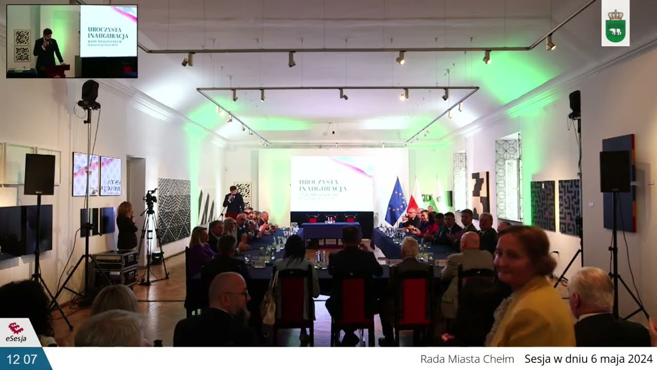 I Sesja Rady Miasta Chełm w dniu 06.05.2024 r.