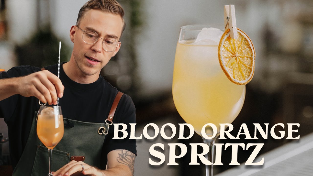 David Kringlunds Blood Orange Spritz