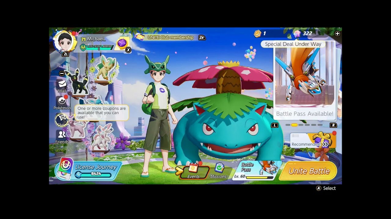 Pokémon UNITE (Nintendo Switch) Unite Battle - March 5-10, 2026