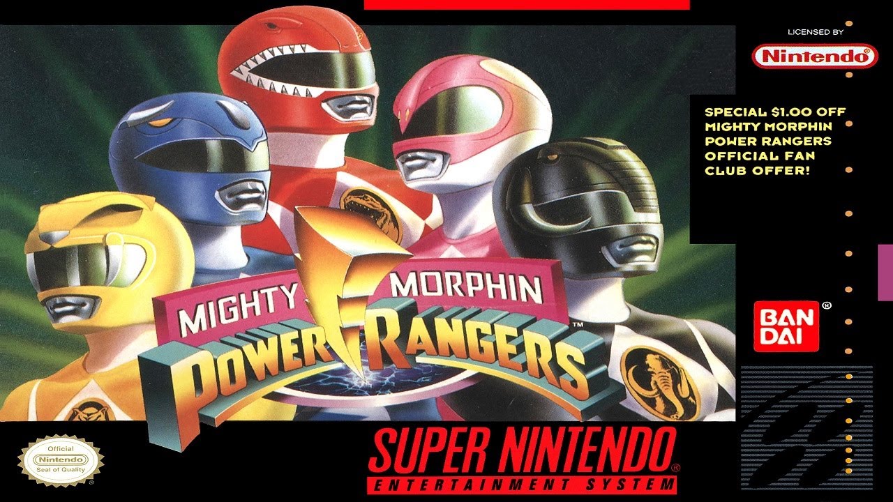 Mighty Morphin Power Rangers - Longplay [SNES]