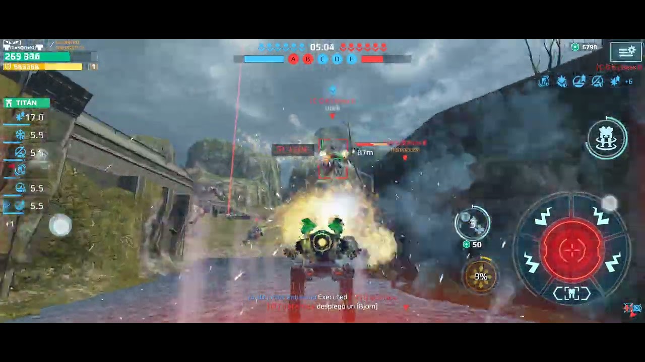 Batalla intensa ? War Robots 💥💥 DG 