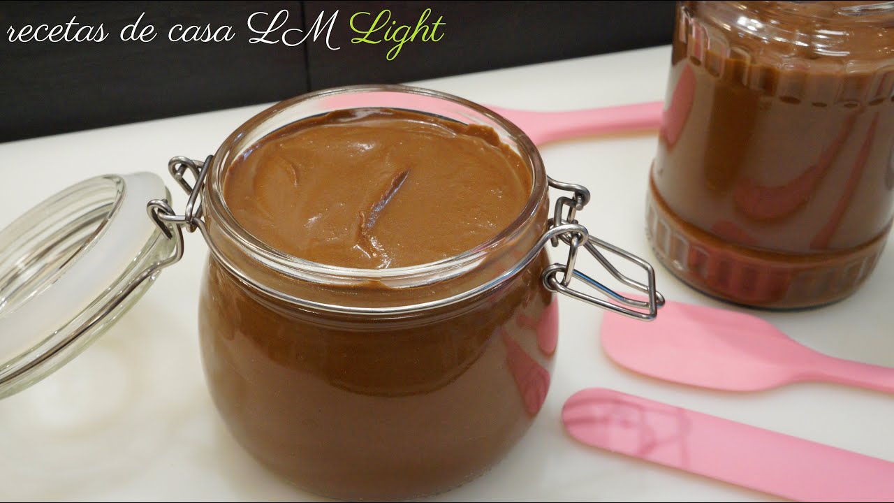 SOLO 3 INGREDIENTES CREMA DE CACAO SIN AZÚCAR SIN AVELLANAS RECETA FÁCIL ,  RÁPIDA Y SALUDABLE
