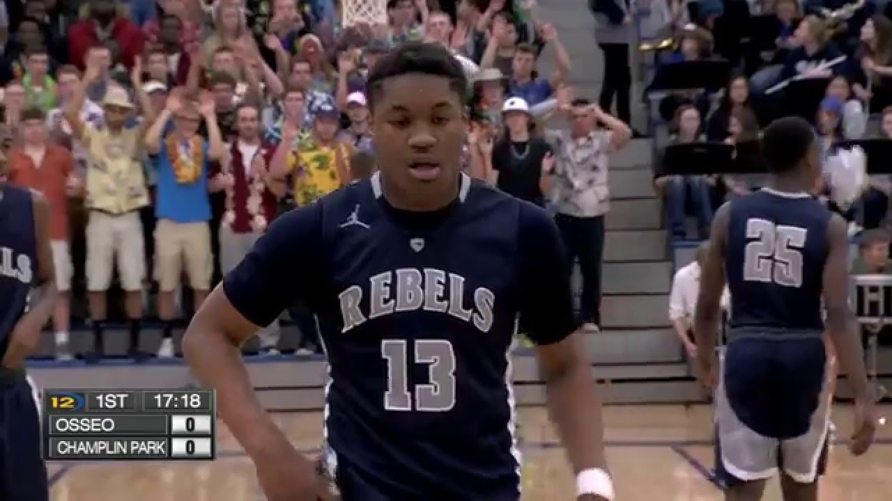 Osseo vs. Champlin Park Boys High School Basketball