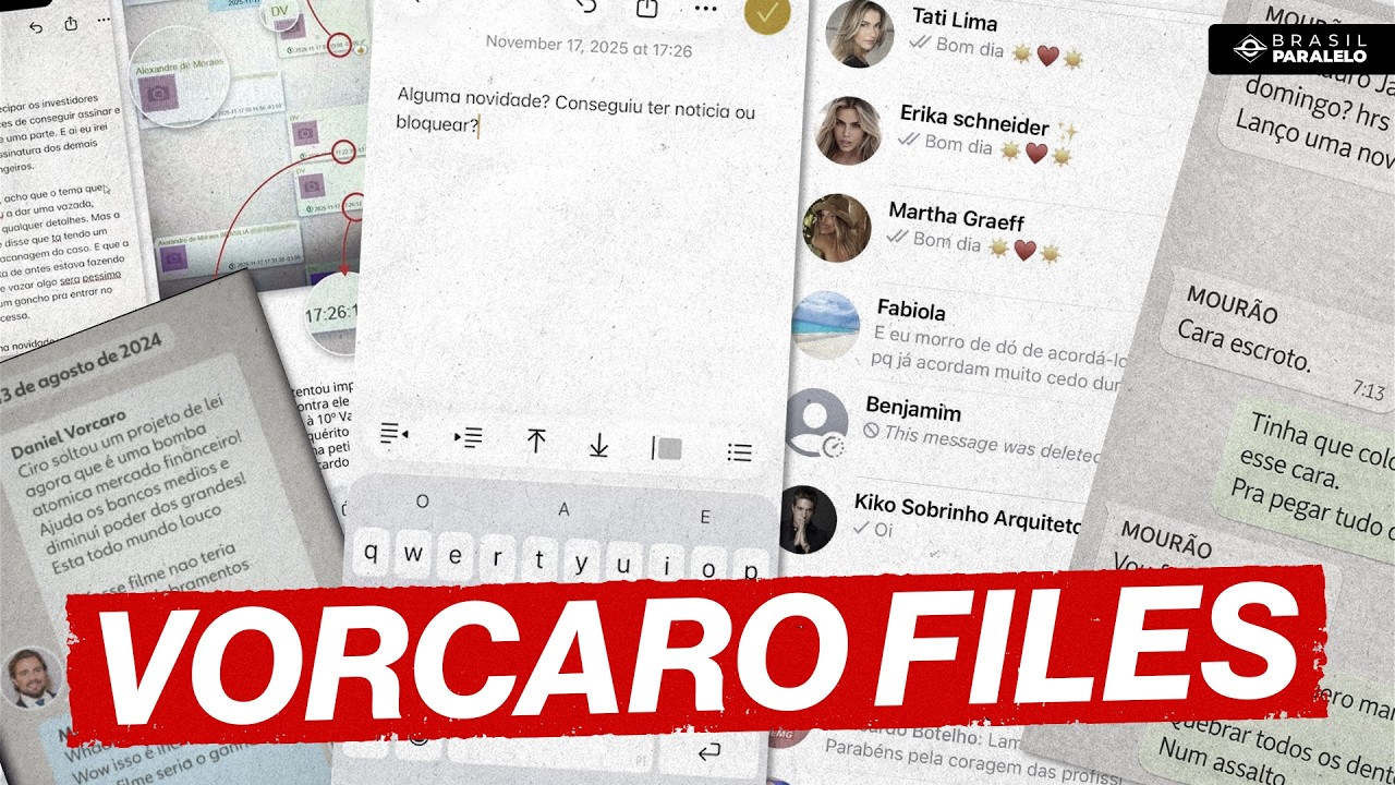 VORCARO FILES: MENSAGENS DE VISUALIZAÇÃO ÚNICA SÃO EXPOSTAS