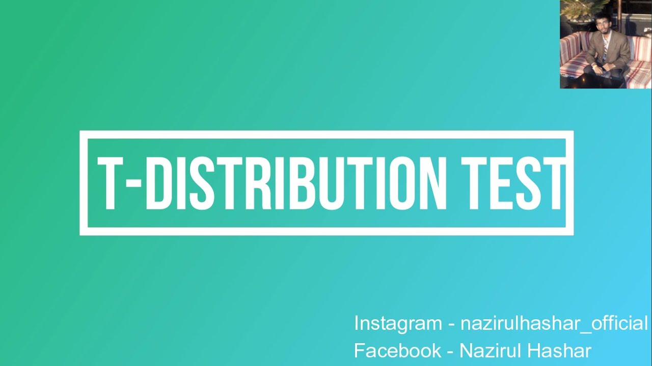 T - Distribution Hypothesis Testing