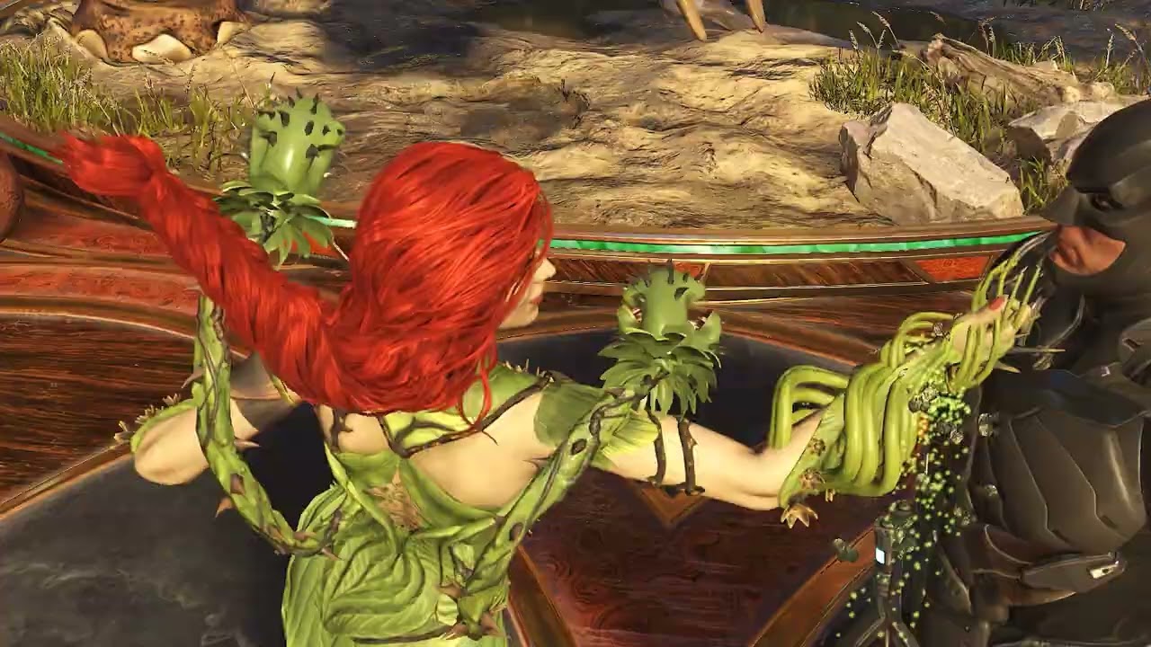 Injustice 2 Reverse Ryona Poison Ivy Toying Batman