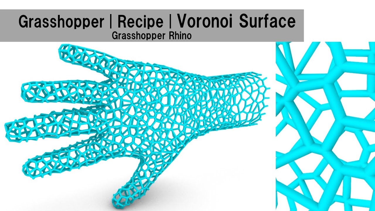 Grasshopper | Recipe | Voronoi Surface