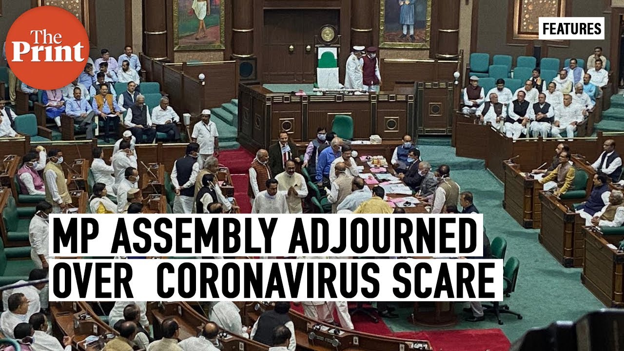 BJP move to court as MP assembly adjourned without floor test over coronavirus scare