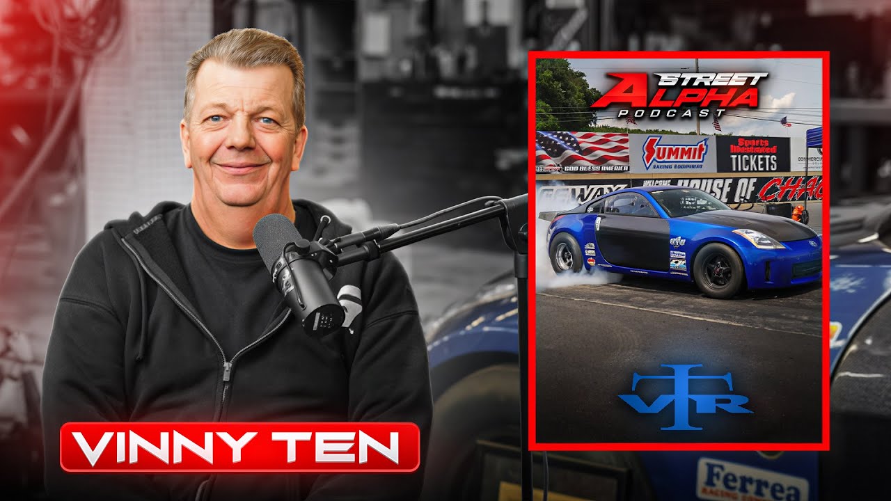 Vinny Ten on Having The Worlds Fastest 350Z, Building VQ Engines, and the Supra Comeback