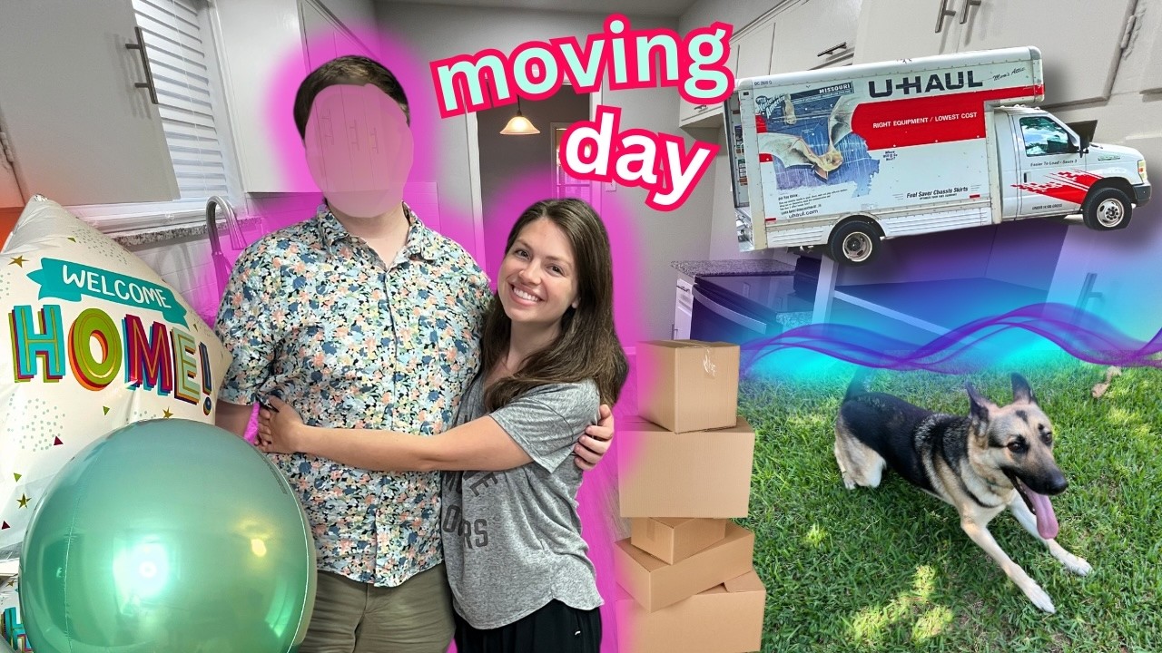 🏡 🚛 📦 MOVING DAY!! GIFT HAUL!! declutter + unboxing home decor