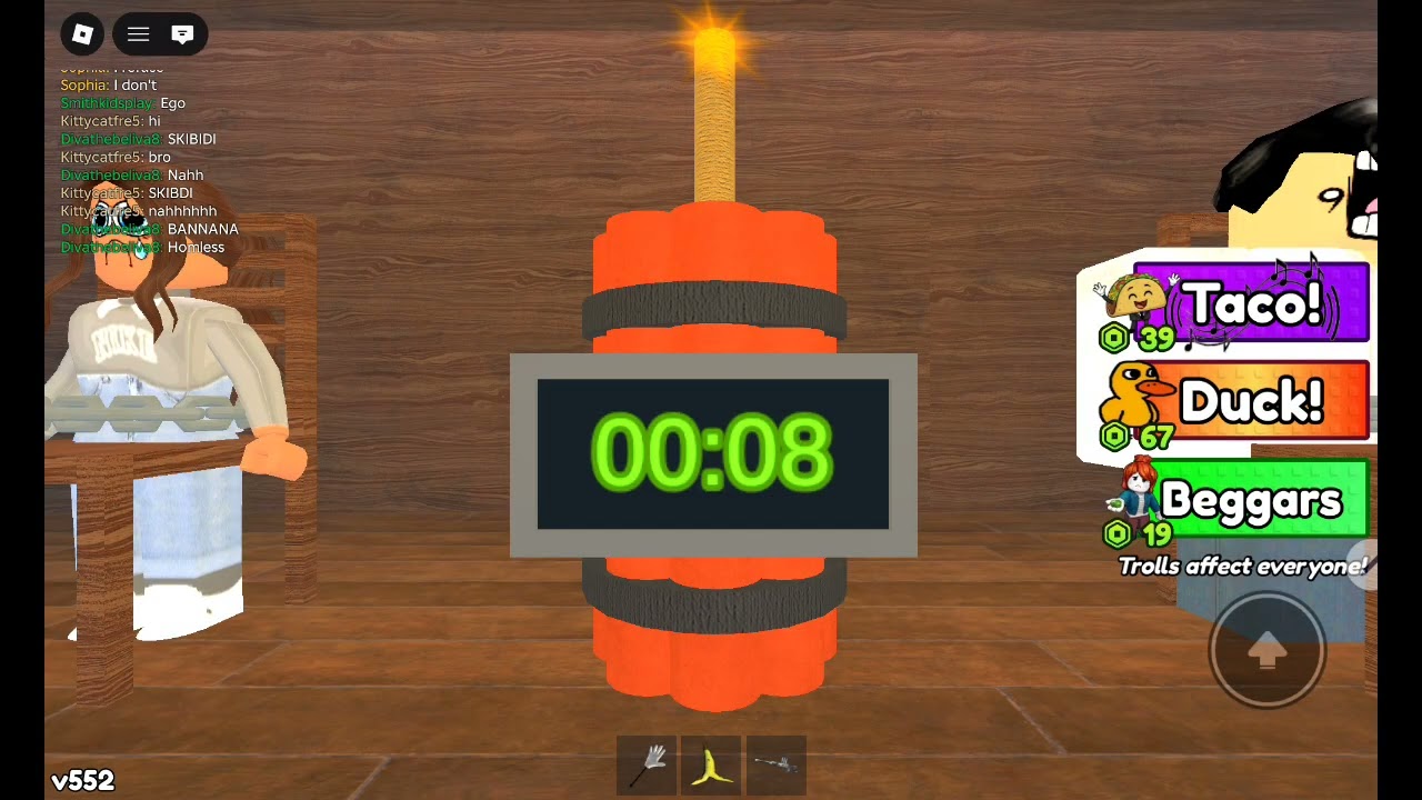 Would you rather but it happens roblox