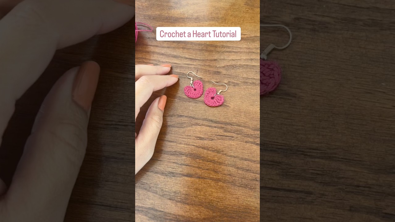 Easy Crochet Heart Tutorial for Beginners 💖 