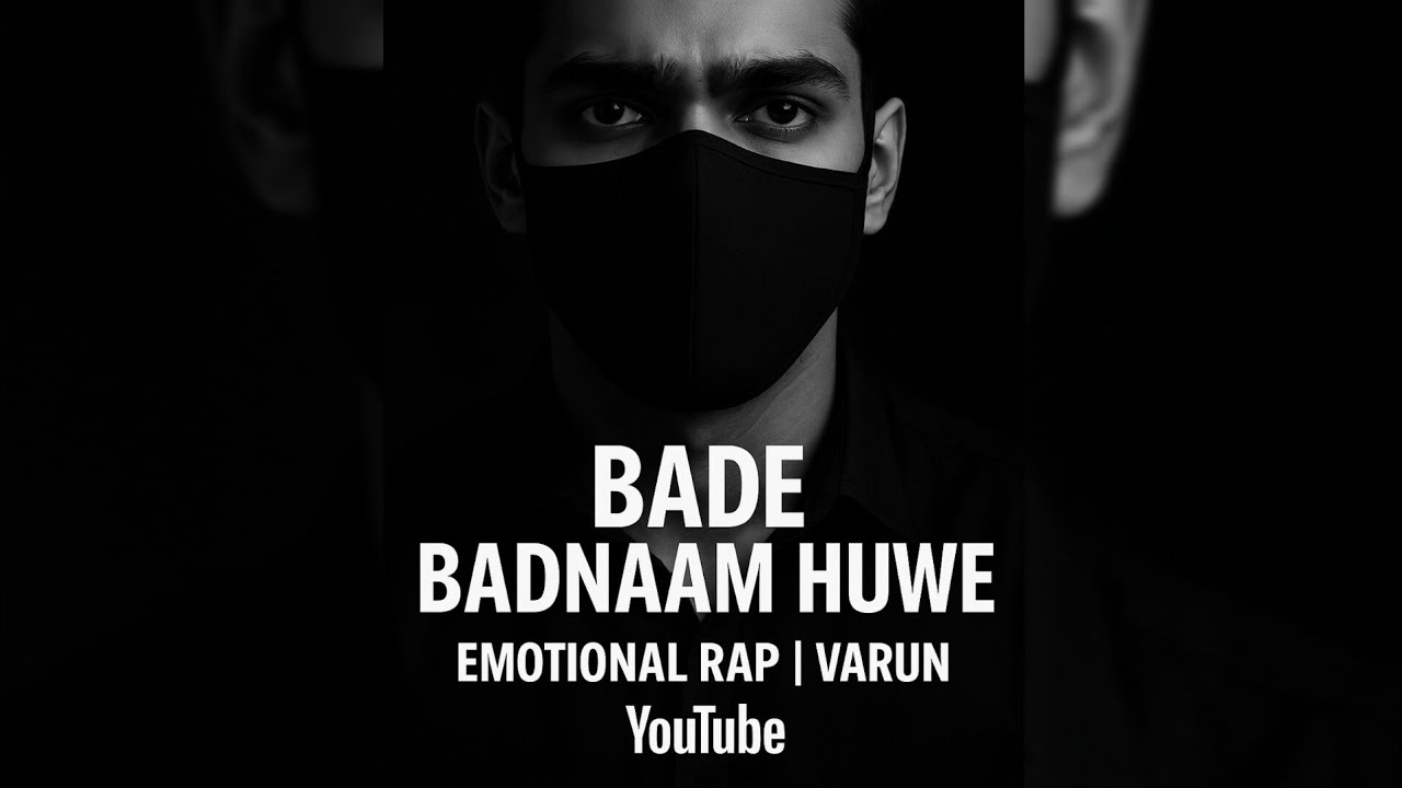 Bade Badnam Hue |  AI Rap by me Varun | Official Music Video #mevarun #varun