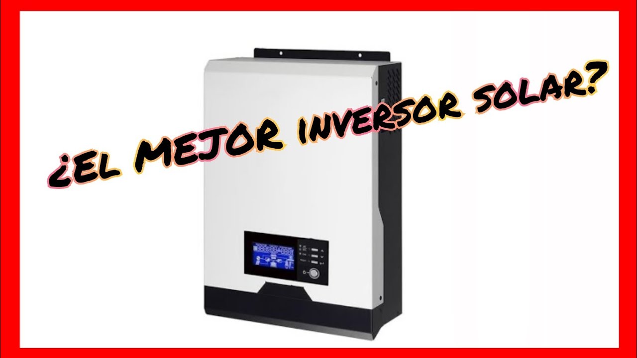 ☀️ VOLTRONIC AXPERT inversor todo en uno (prueba y configuración) ☀️