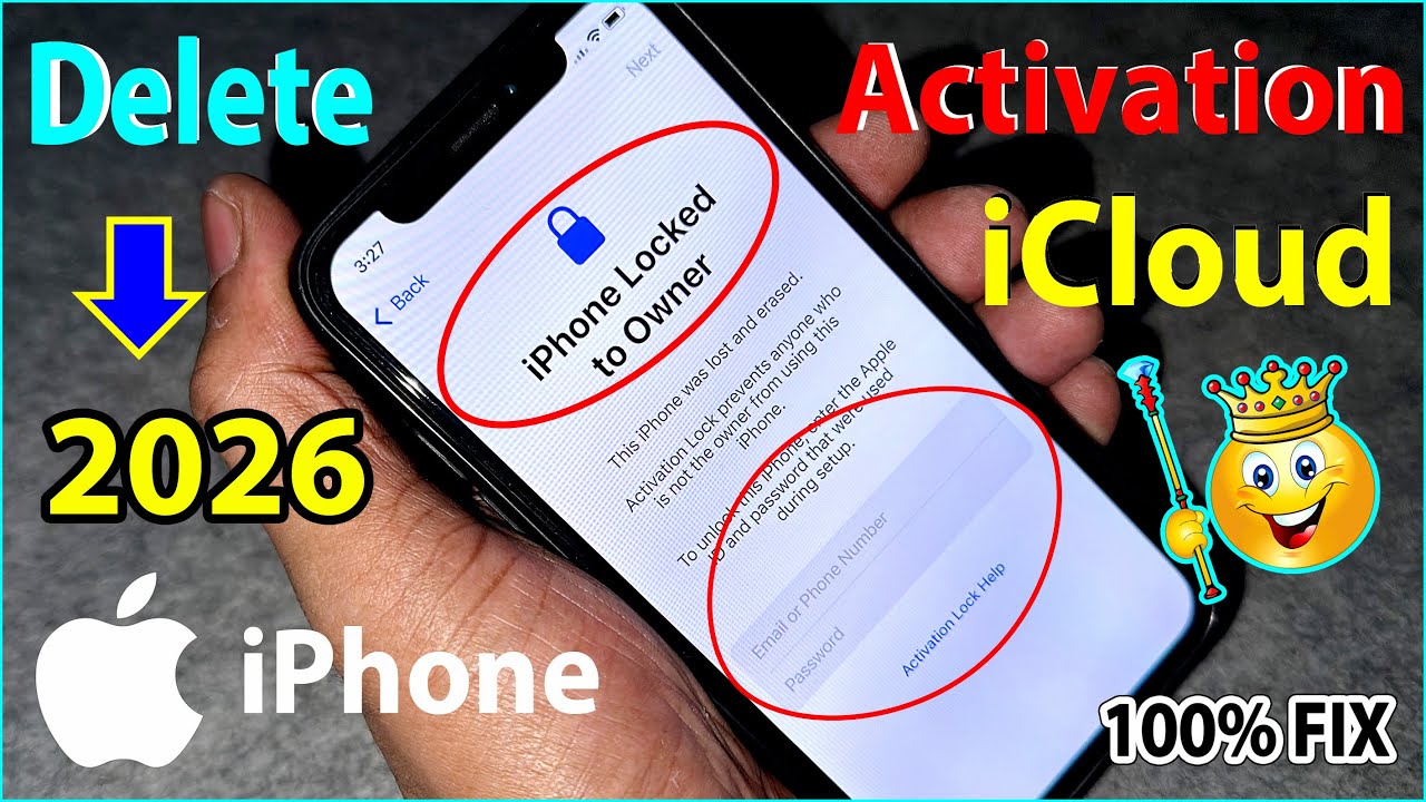 2026 NEW!! Unlock Activation Lock🛠️ [iPhone 6-17 Pro Max] FIX 1000% DONe✅ iCloud Removal Method🔐