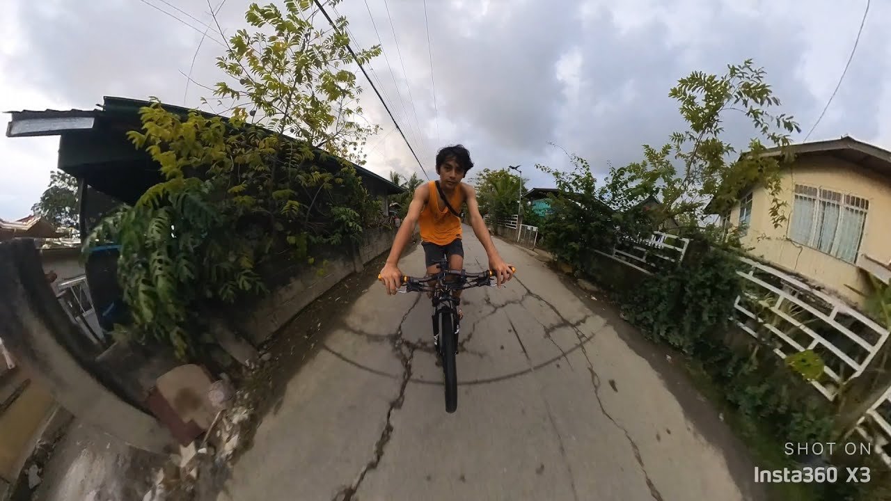 Riding my Bike with Insta360 One X3