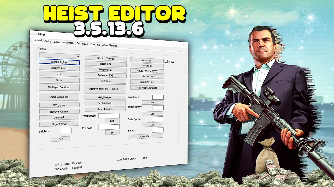 Gain Millions in Cayo Perico with Heist Editor - GTA Online Featuring Collab w/ @OmarPlaysYT