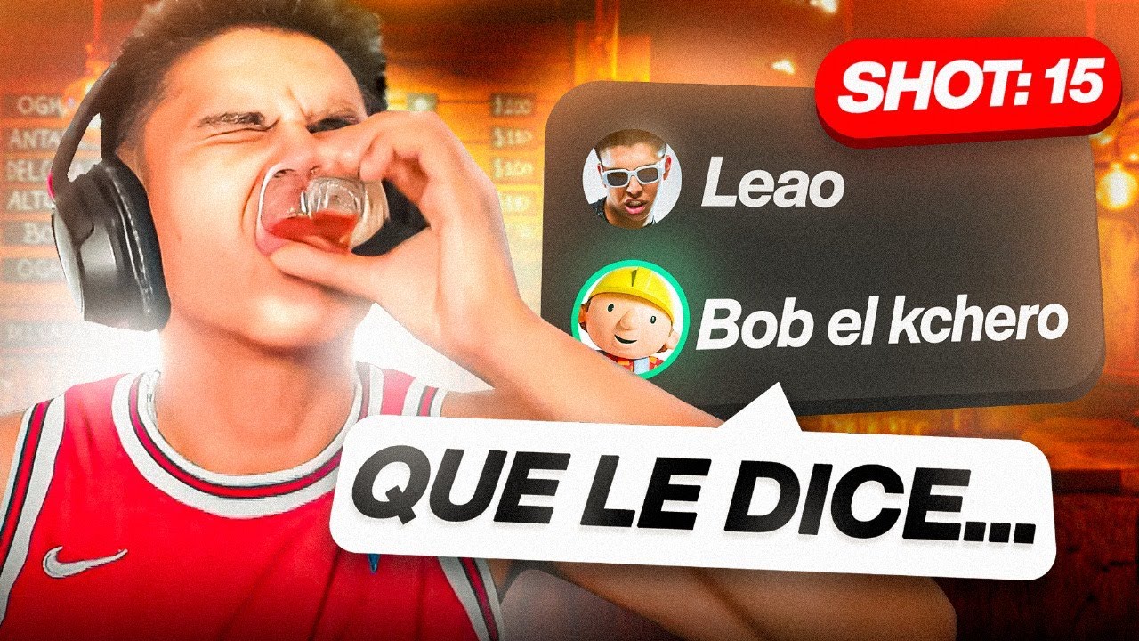 SI ME RIO CON TU CHISTE ME TOMO UN SHOT *SALE MAL*