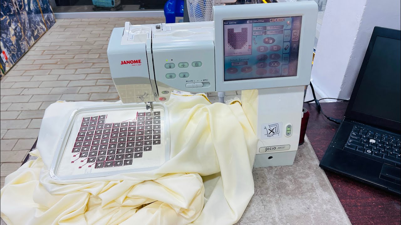 Janome 11000 Embroidery Machine
