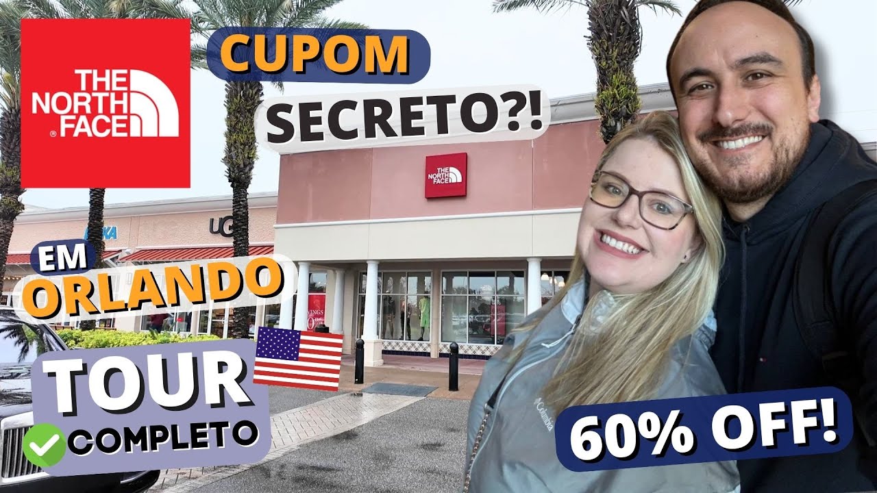 Tour Outlet THE NORTH FACE em Orlando |✅ Os MELHORES Descontos que já vimos! CUPOM SECRETO [2024]