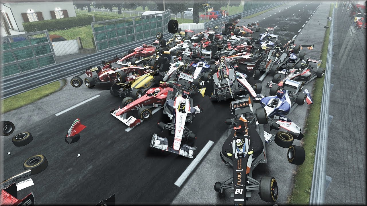 Random Racing Games Crashes and Fails #1 - Insanegaz