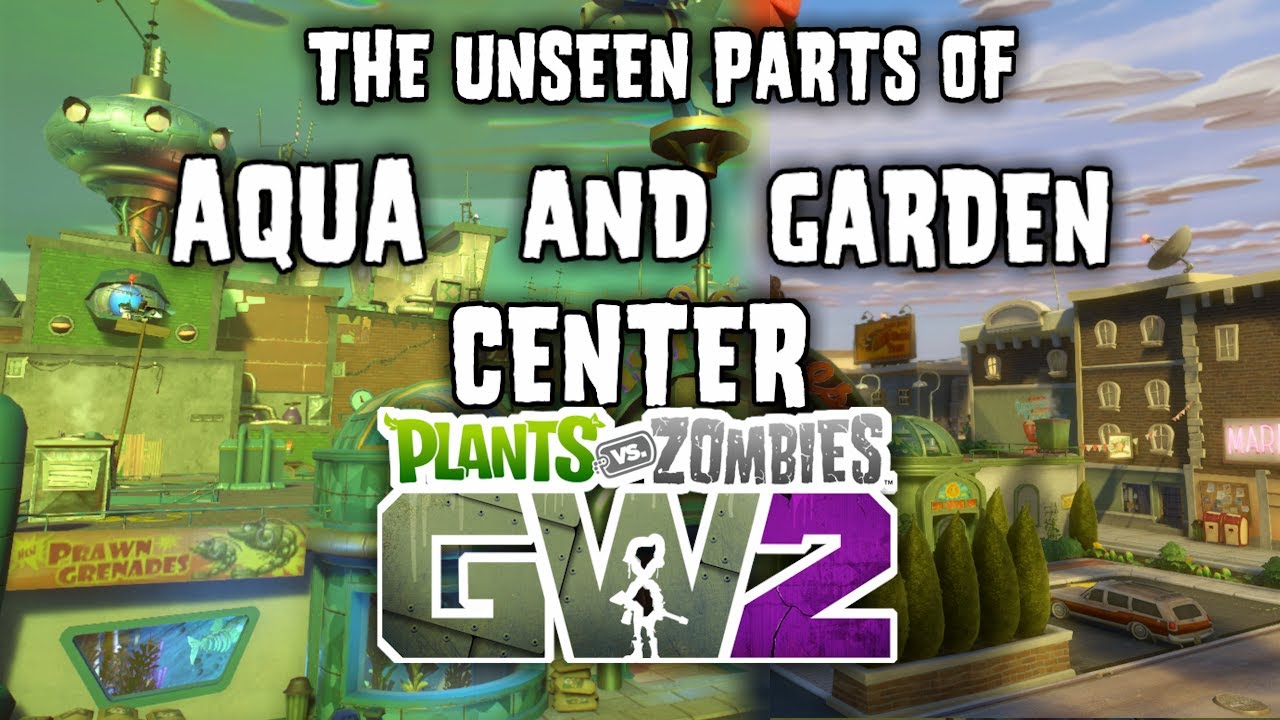The Unseen Parts of Aqua Center (& Garden Center) - Garden Warfare 2
