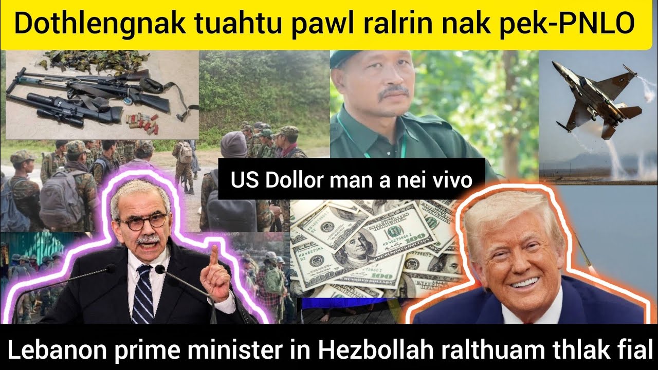 March 3 Zing: Dothlengnak tuahtu pawl ralring dingah PNLO chairman in a theihter, Hezbollah pawl ral