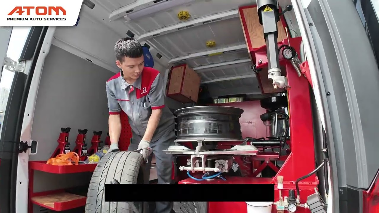 Dịch vụ &ocirc; t&ocirc; tận nơi với ATOM Mobile Service