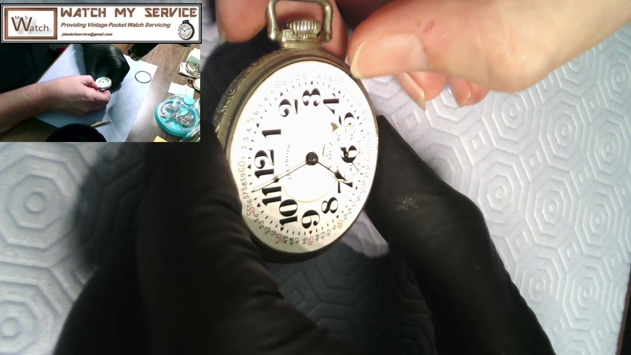 21 Jewel Illinois Pocket Watch with Major Jewel Issues