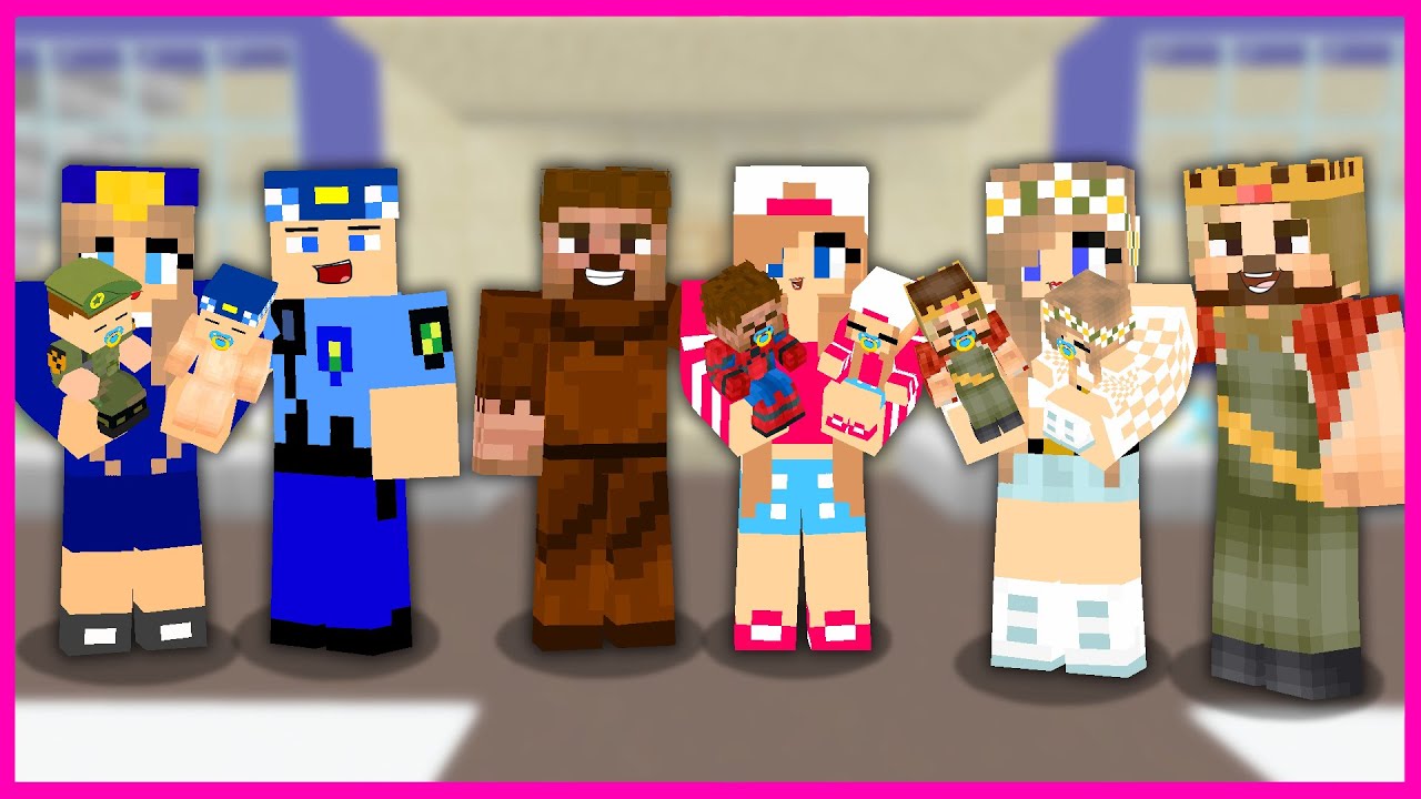 ŞEHİRDEKİ HERKESİN BEBEĞİ OLDU FİLMİ! 😍 - Minecraft ZENGİN FAKİR HAYATI