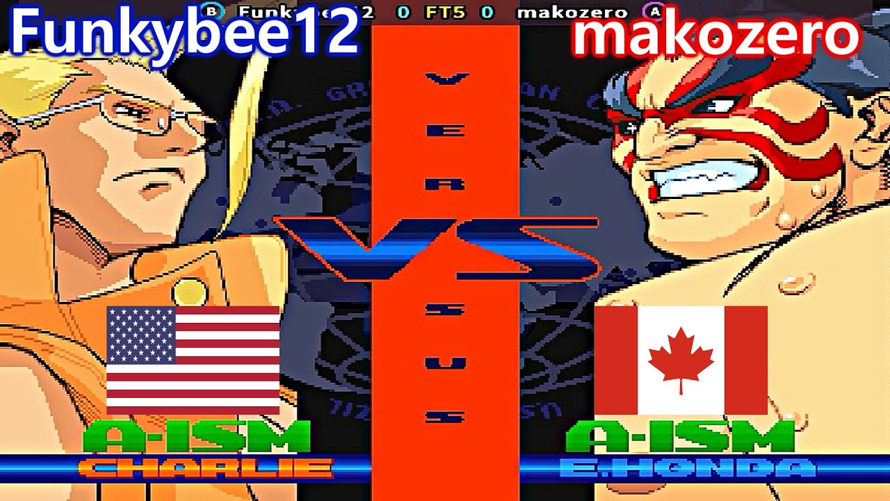 Street Fighter Alpha 3 - Funkybee12 vs makozero FT5
