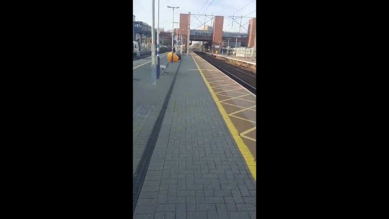 Train spotting at Stevanage