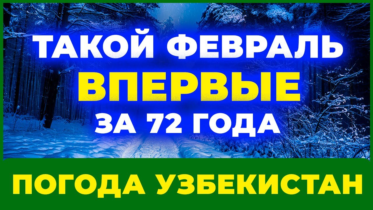 ▐ ФЕВРАЛЬ 2026 ▌Синоптики ШОКИРОВАНЫ от того, что ждёт Узбекистан… | Погода на 28 дней