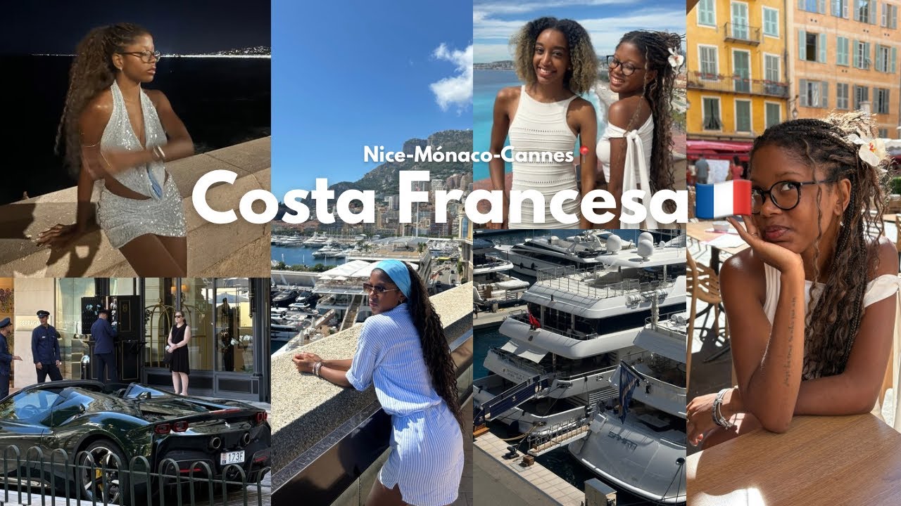 NICE, MÓNACO E CANNES (conhecendo o sul da França com a minha bestie) 