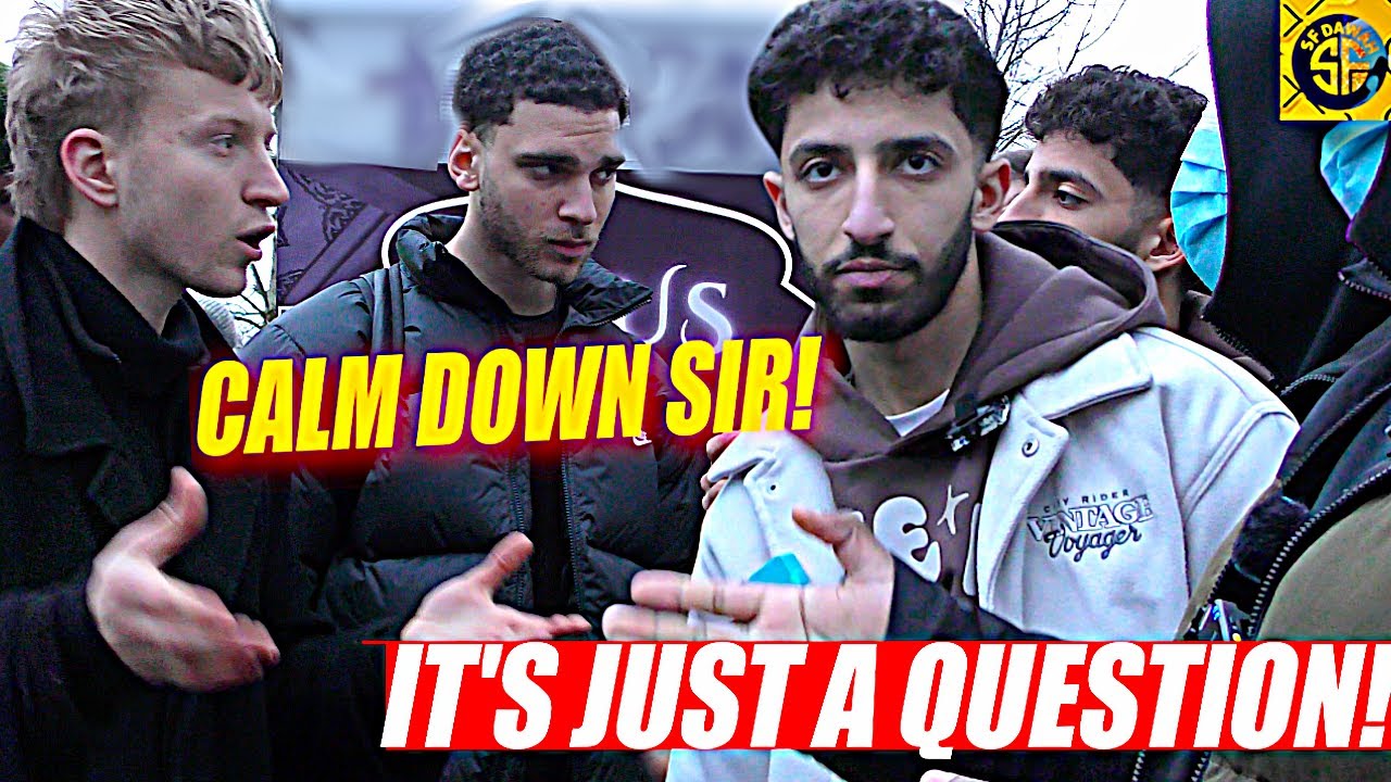 Calm Down, Don't Get Angry! | The Muslim Apologetics | Speakers Corner