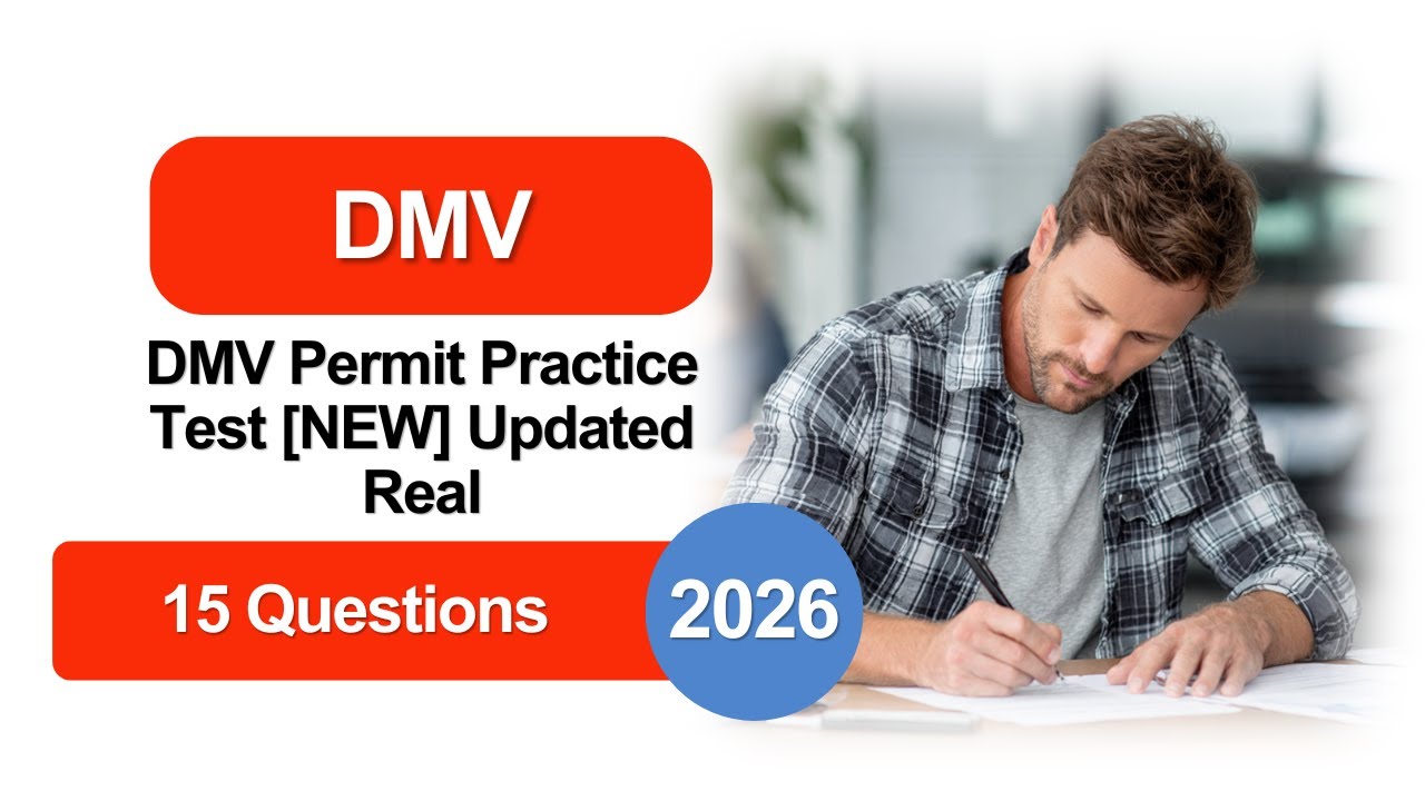 НОВЫЙ практический тест на получение водительских прав DMV 2026 [НОВЫЙ] 15 реальных письменных во...