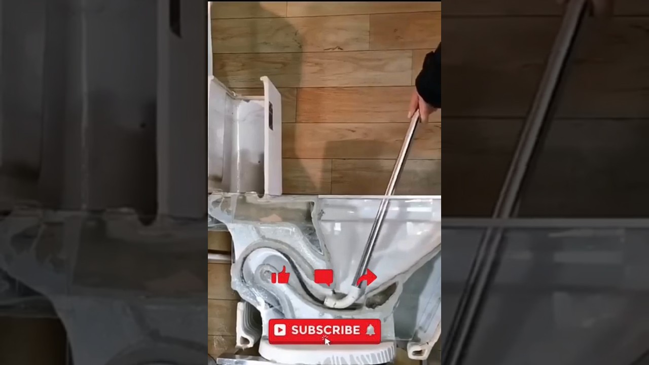 COMO DESENTUPIR vaso sanit&aacute;rio com uma Ferramenta Incr&iacute;vel