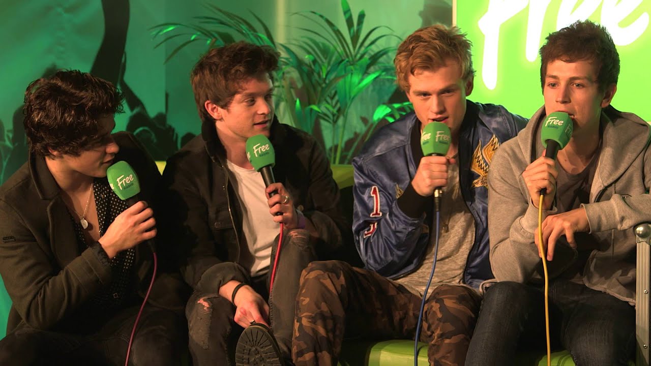 The Vamps at Free Radio Live -  Interview
