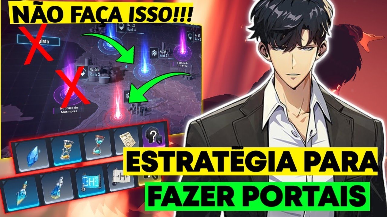 🔴GUIA Definitivo para MAXIMIZAR sua conta com PORTAIS - Solo Leveling Arise