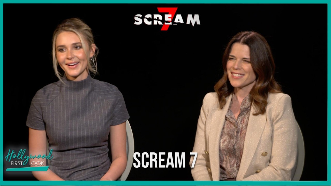 Neve Campbell and Isabel May from Scream 7 talk about Ghostface, legacy, and survival | 2026