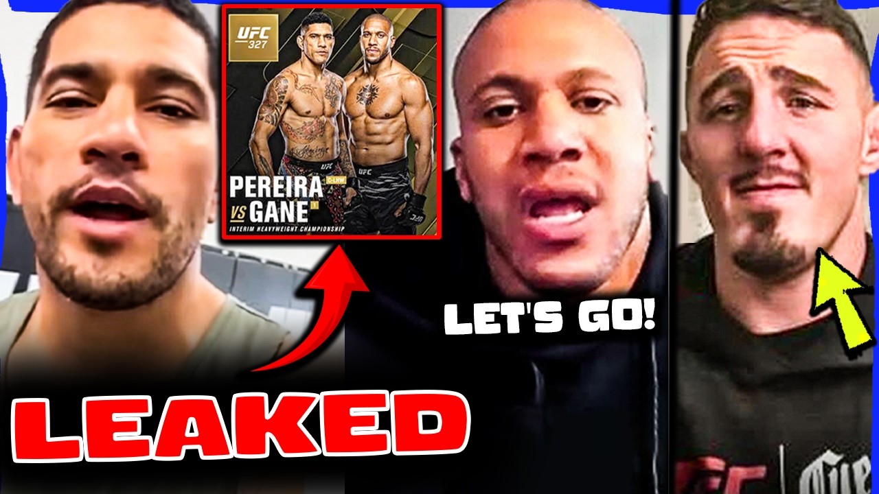 Pereira vs Gane INTERIM Title Fight LEAKED For UFC Miami Card, Tom Aspinall BREAKS SILENCE On NEWS!