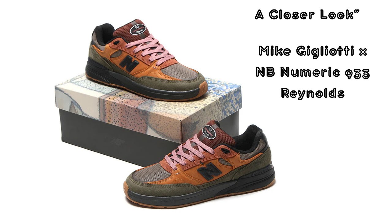 Более подробный обзор: Майк Джильотти и New Balance Numeric 933 Reynolds