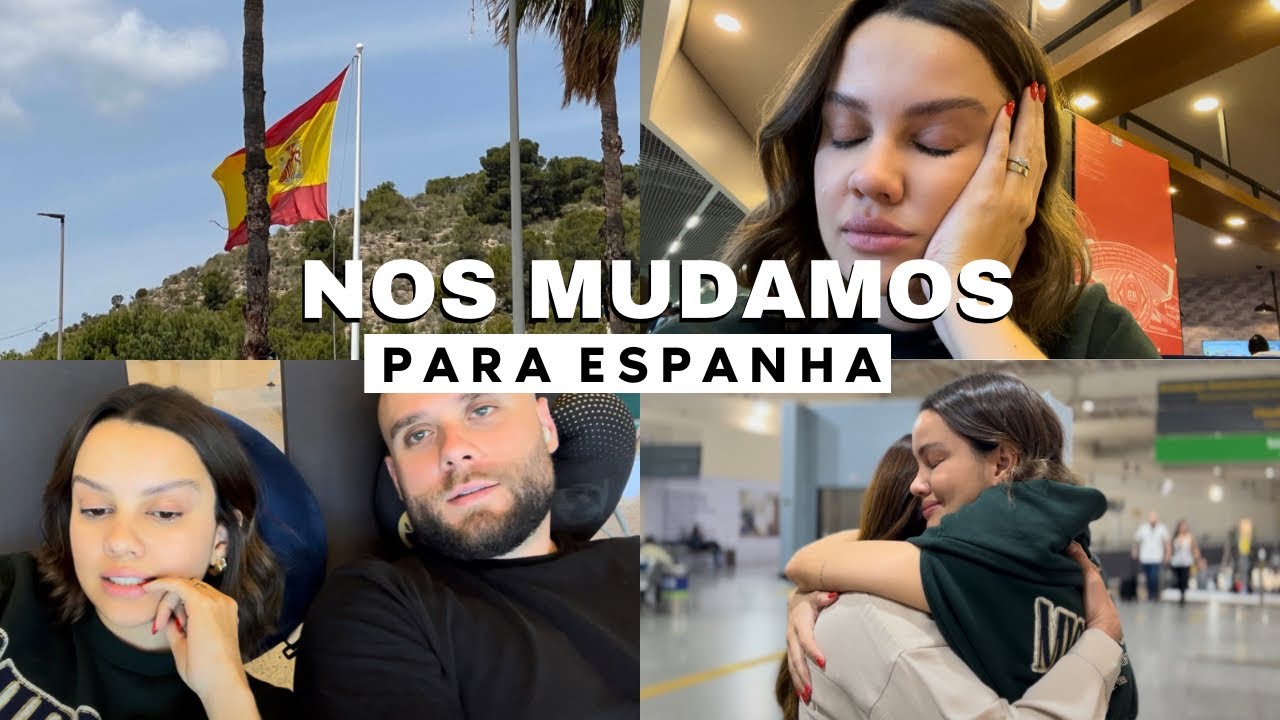 #VLOG: Nos mudamos para Espanha! 🇪🇸 | Taize Gimeno