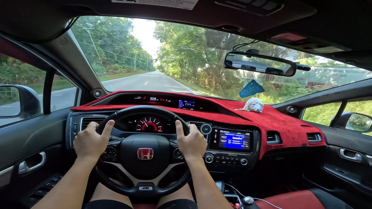 CLOCKING OUT IN THE DAILY, CLOCKING IN WITH THE FUN CAR | POV | 9TH GEN SI
