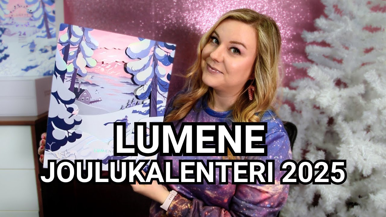 LUMENE JOULUKALENTERI 2025 | Avataan kokonaan Lumenen kosmetiikkajoulukalenteri