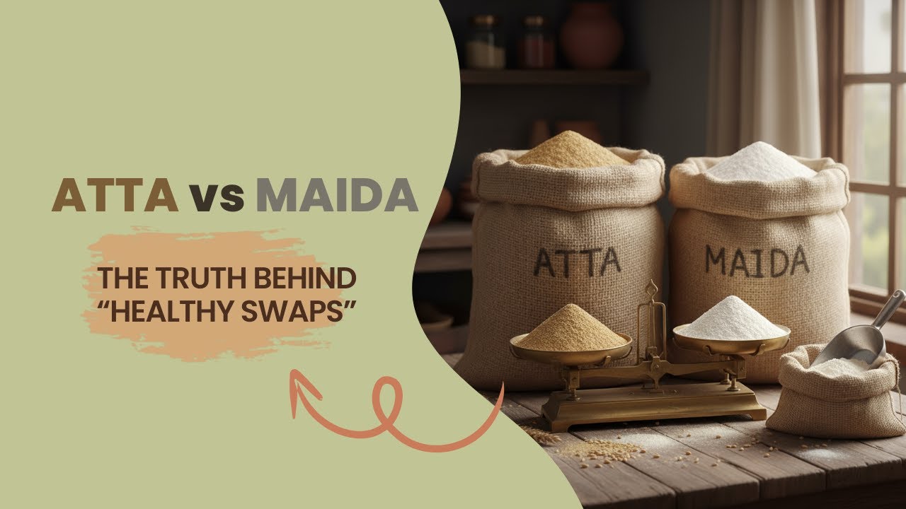 Atta vs Maida – Is It Really a Healthier Replacement? | Myths & Facts | Wellness Wednesday