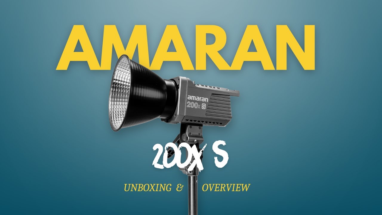 Aputure Amaran 200xs unboxing and overview | Best budget light for video?