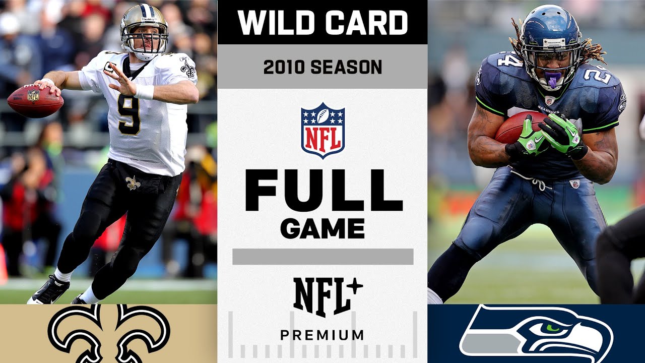 BEASTQUAKE! Saints vs Seahawks FULL GAME | NFL 2010 Season NFC Wild Card Game